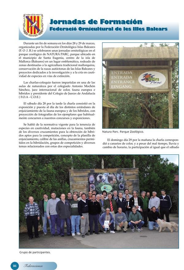Charlas técnicas en Baleares