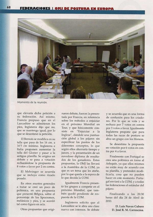Reunión de jueces OMJ-COM de postura en Palaiseau (París)